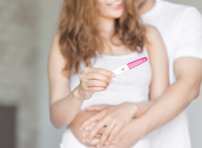 Ein Schwangerschaftstest liefert genaue Ergebnisse