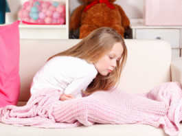 Blasenentzündung kommt bei Kindern häufig vor.