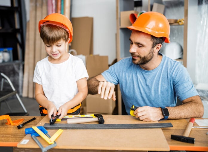 Basteln und bauen mit Kindern