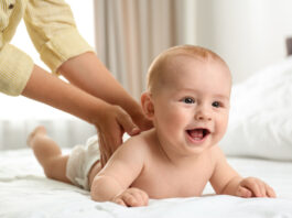 Baby Massage kann helfen